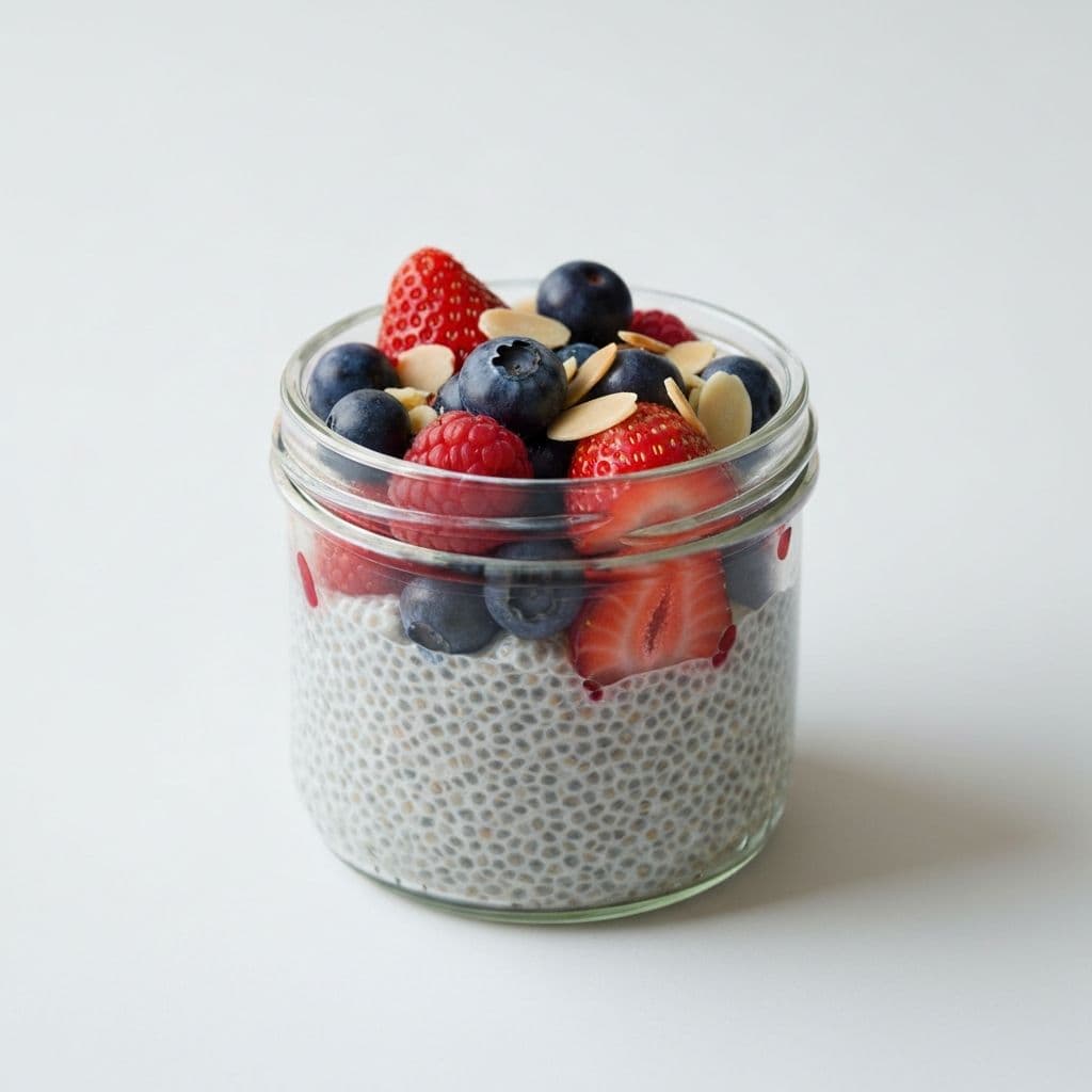 Chia-Oats Pudding